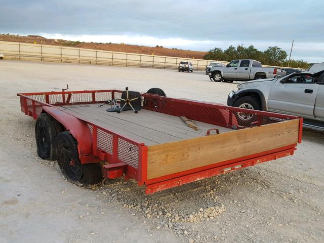 0073154480571 - 1998 UTILITY TRAILER RED photo 3