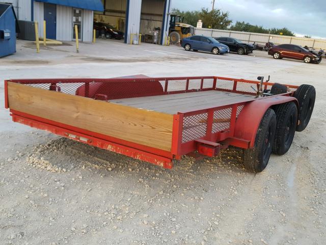 0073154480571 - 1998 UTILITY TRAILER RED photo 4