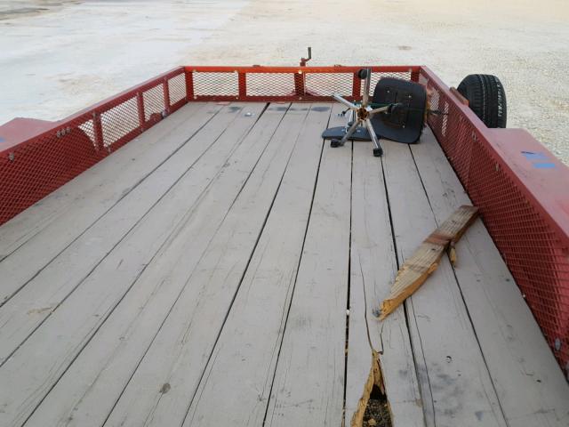 0073154480571 - 1998 UTILITY TRAILER RED photo 5