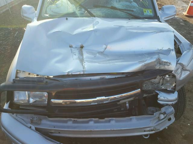 2CNBJ634636900416 - 2003 CHEVROLET TRACKER LT SILVER photo 7