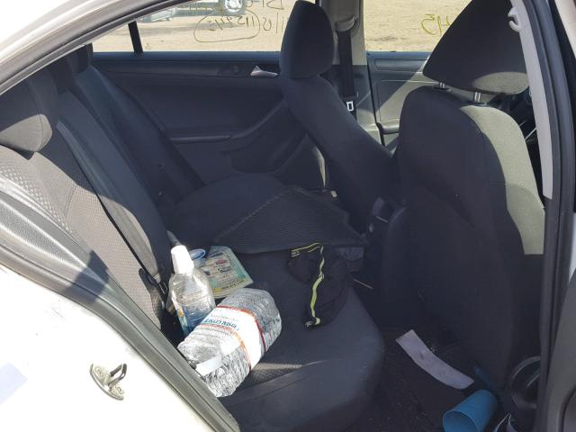 3VW2K7AJ0EM235177 - 2014 VOLKSWAGEN JETTA BASE 白色 照片 6