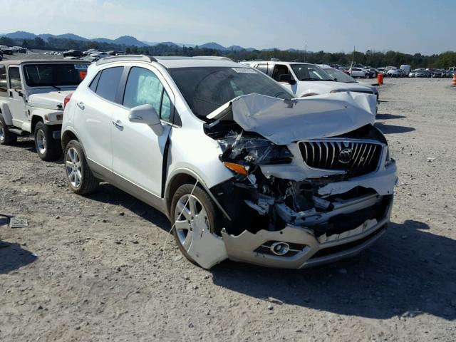 KL4CJDSB1GB714146 - 2016 BUICK ENCORE PRE WHITE photo 1