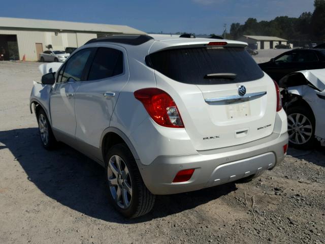 KL4CJDSB1GB714146 - 2016 BUICK ENCORE PRE WHITE photo 3