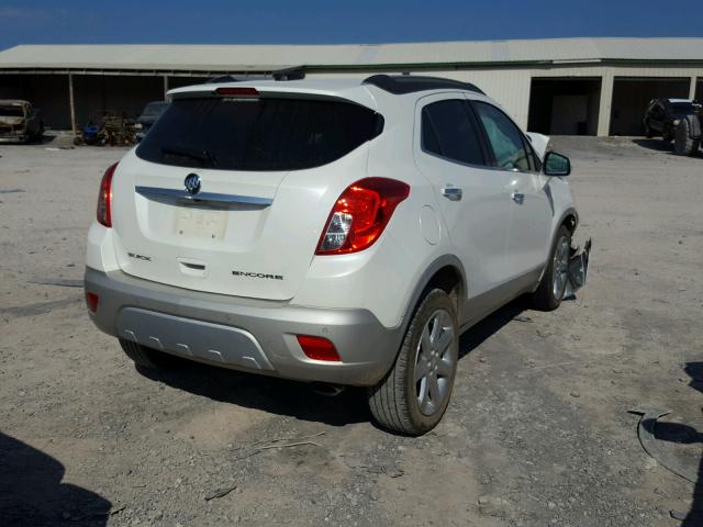 KL4CJDSB1GB714146 - 2016 BUICK ENCORE PRE WHITE photo 4