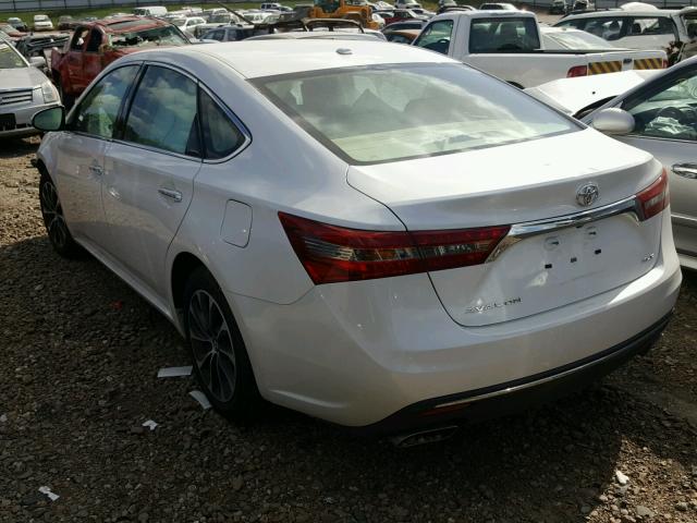 4T1BK1EB4HU245869 - 2017 TOYOTA AVALON XLE WHITE photo 3