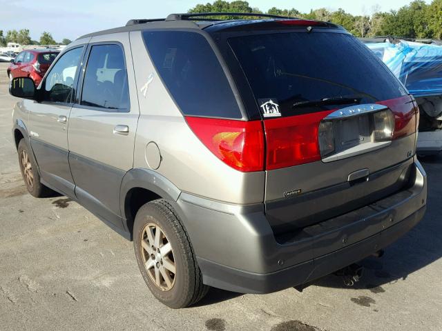 3G5DA03E32S540368 - 2002 BUICK RENDEZVOUS GRAY photo 3