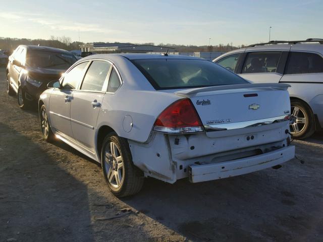 2G1WB5EK6A1180904 - 2010 CHEVROLET IMPALA LT WHITE photo 3