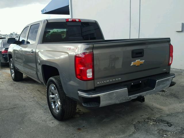 3GCUKSEC1HG279007 - 2017 CHEVROLET SILVERADO GRAY photo 3