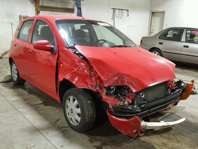 KL1TJ62604B165806 - 2004 CHEVROLET AVEO LS 红色 照片 1