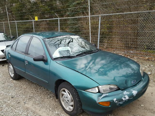 1G1JC5245X7260431 - 1999 CHEVROLET CAVALIER TEAL photo 1