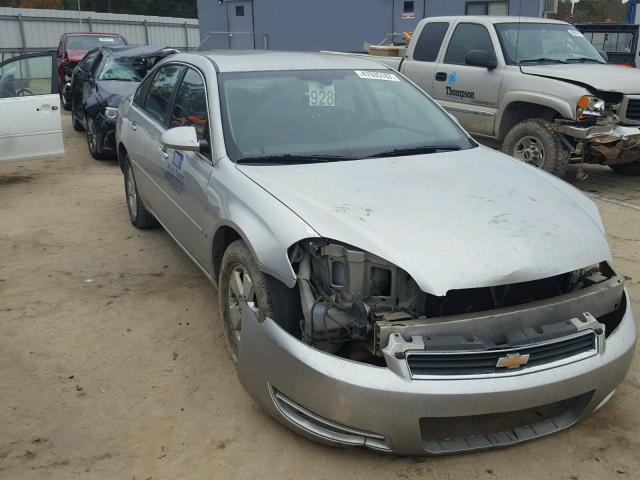 2G1WT55N679250659 - 2007 CHEVROLET IMPALA LT SILVER photo 1