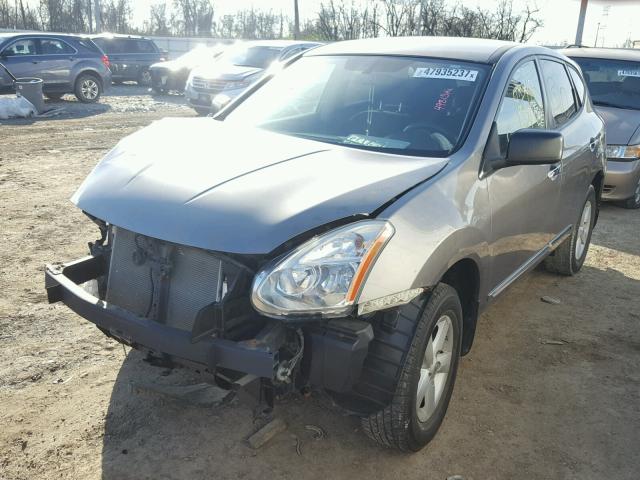 JN8AS5MV5CW712544 - 2012 NISSAN ROGUE S GRAY photo 2