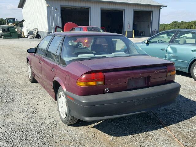 1G8ZH5283SZ105138 - 1995 SATURN SL1 PURPLE photo 3