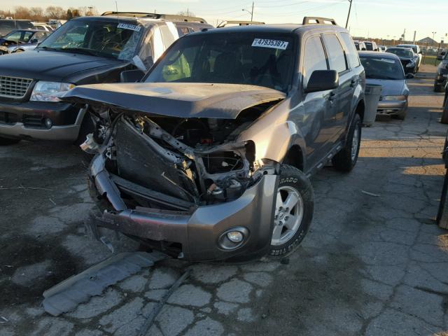 1FMCU9D75CKB67147 - 2012 FORD ESCAPE XLT GRAY photo 2