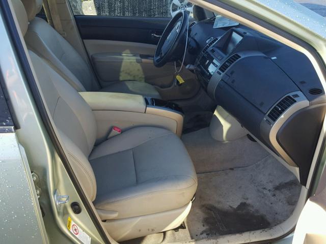 JTDKB20U283323400 - 2008 TOYOTA PRIUS 绿色 照片 5