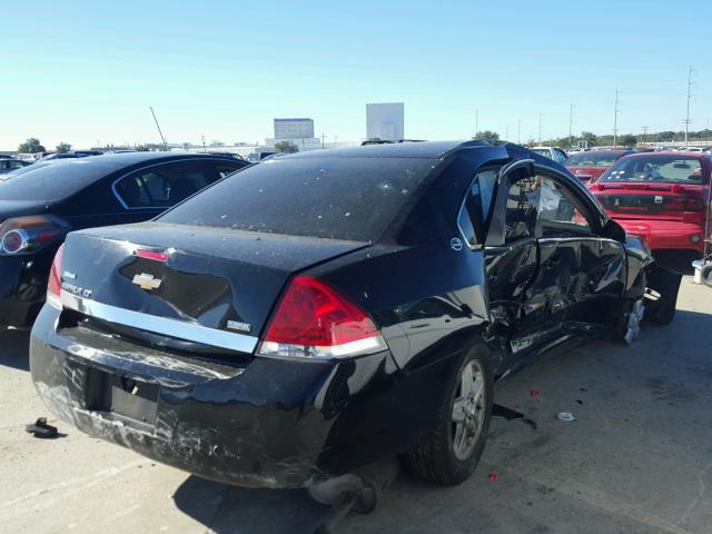 2G1WT58K879352451 - 2007 CHEVROLET IMPALA LT BLACK photo 4