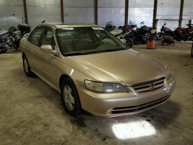 1HGCG16552A056290 - 2002 HONDA ACCORD EX GOLD photo 1