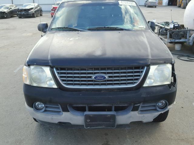1FMZU73K02ZC82930 - 2002 FORD EXPLORER X BLACK photo 9