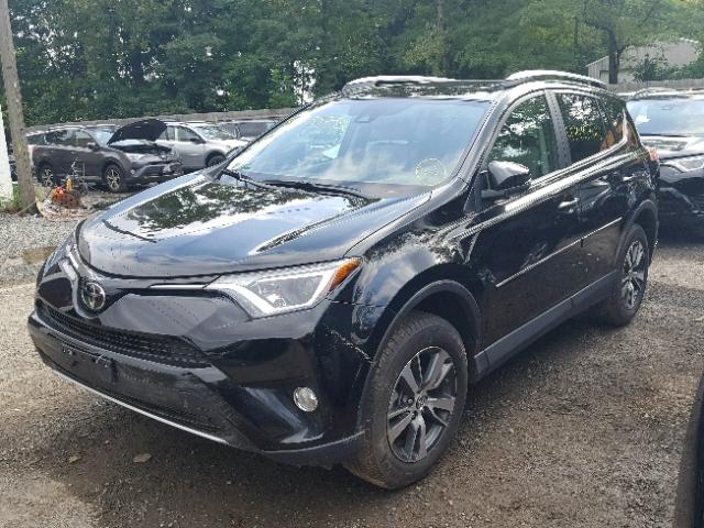 2T3RFREV1JW712206 - 2018 TOYOTA RAV4 ADVEN BLACK photo 2