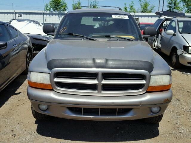 1B4HS28Y1XF619777 - 1999 DODGE DURANGO GOLD photo 9