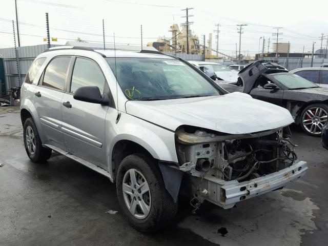 2CNDL23F156156675 - 2005 CHEVROLET EQUINOX LS SILVER photo 1