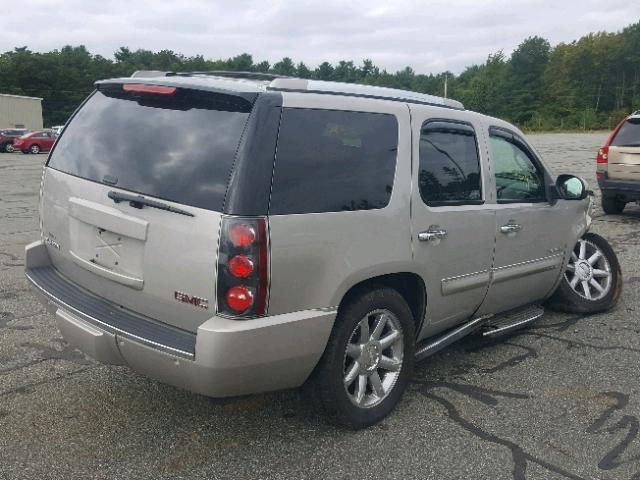 1GKFK63857J257950 - 2007 GMC YUKON DENA TAN photo 4