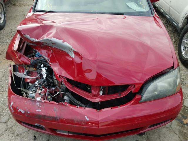 19UYA42683A013409 - 2003 ACURA 3.2CL TYPE RED photo 7