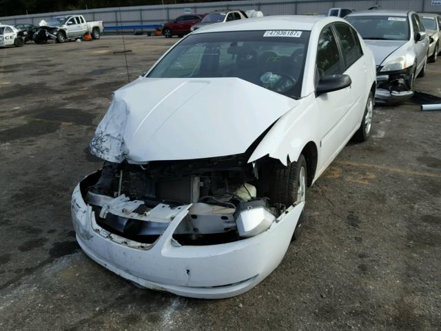 1G8AJ55FX7Z128662 - 2007 SATURN ION LEVEL WHITE photo 2