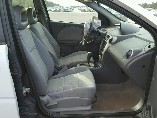 1G8AJ55FX7Z128662 - 2007 SATURN ION LEVEL WHITE photo 5