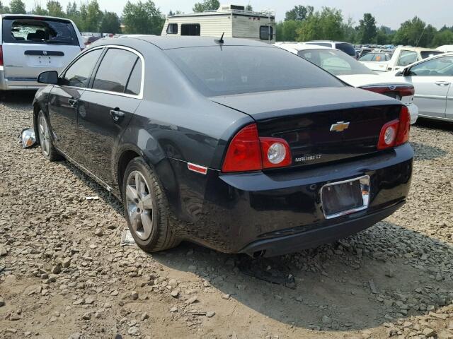 1G1ZD5E10BF161550 - 2011 CHEVROLET MALIBU 2LT BLACK photo 3