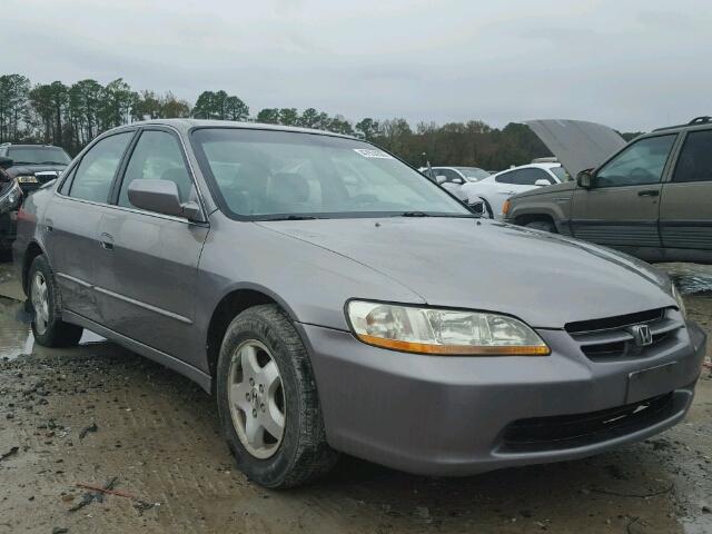 1HGCG1651YA034411 - 2000 HONDA ACCORD EX GRAY photo 1