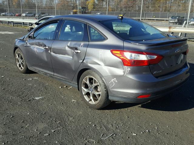 1FADP3F20DL120690 - 2013 FORD FOCUS SE CHARCOAL photo 3