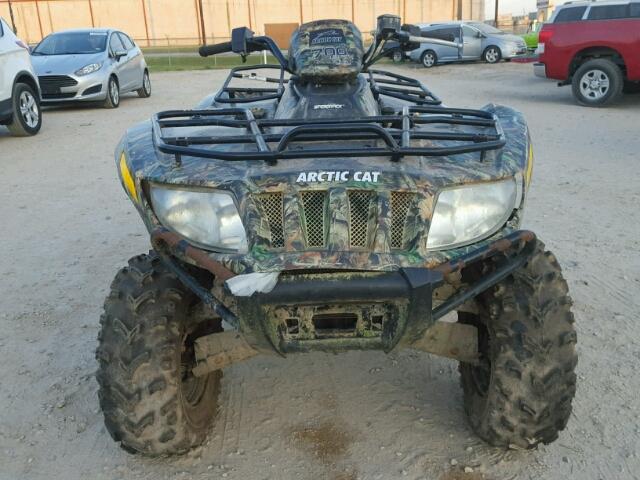 4UF10ATV1AT203246 - 2010 ARCTIC CAT QUAD GREEN photo 9