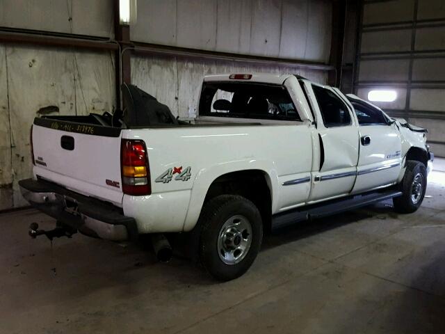 1GTHK29131E318476 - 2001 GMC SIERRA K25 WHITE photo 4