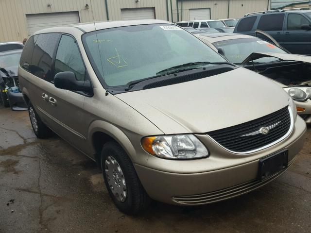 2C4GP24R23R272123 - 2003 CHRYSLER TOWN & COU TAN photo 1