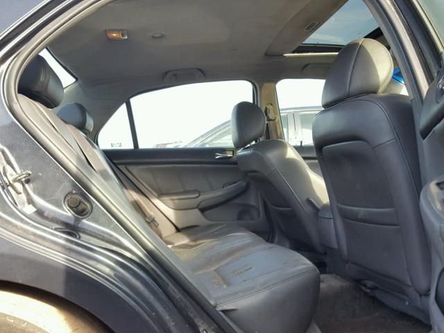 1HGCM56776A086656 - 2006 HONDA ACCORD EX GRAY photo 6