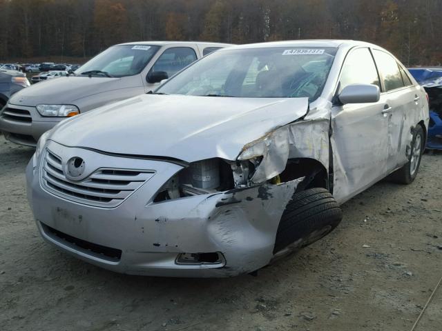 4T1BE46K67U181260 - 2007 TOYOTA CAMRY NEW SILVER photo 2