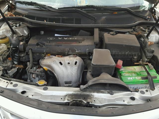 4T1BE46K67U181260 - 2007 TOYOTA CAMRY NEW SILVER photo 7