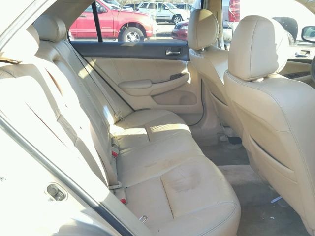 1HGCM56737A007193 - 2007 HONDA ACCORD EX GOLD photo 6