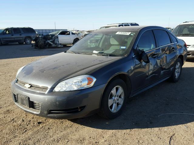 2G1WF5EK5B1226244 - 2011 CHEVROLET IMPALA LS GRAY photo 2