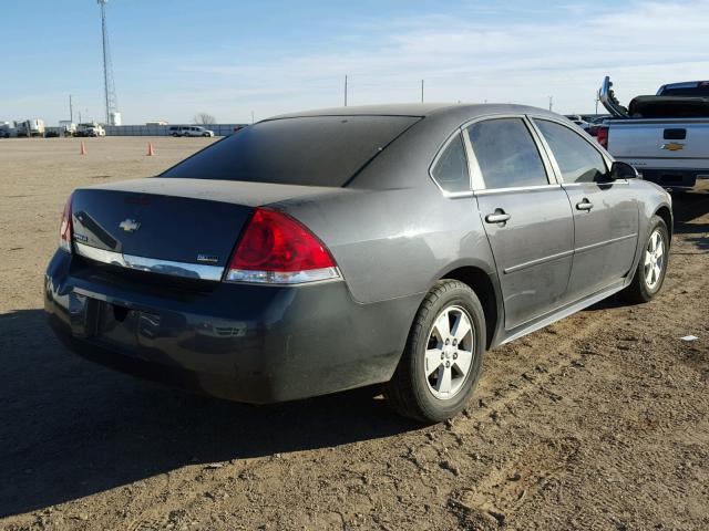 2G1WF5EK5B1226244 - 2011 CHEVROLET IMPALA LS GRAY photo 4