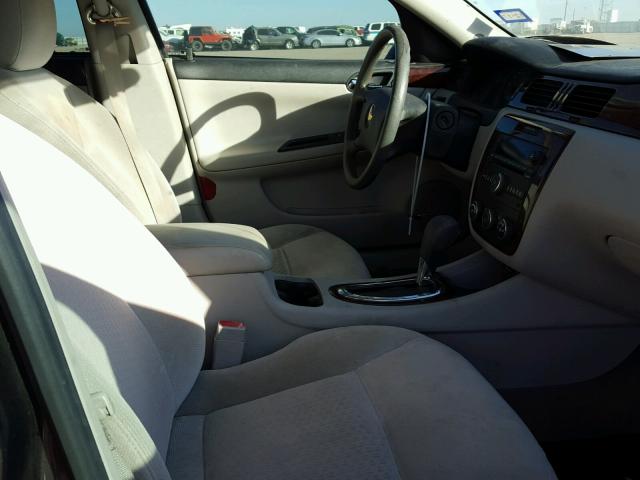 2G1WF5EK5B1226244 - 2011 CHEVROLET IMPALA LS GRAY photo 5