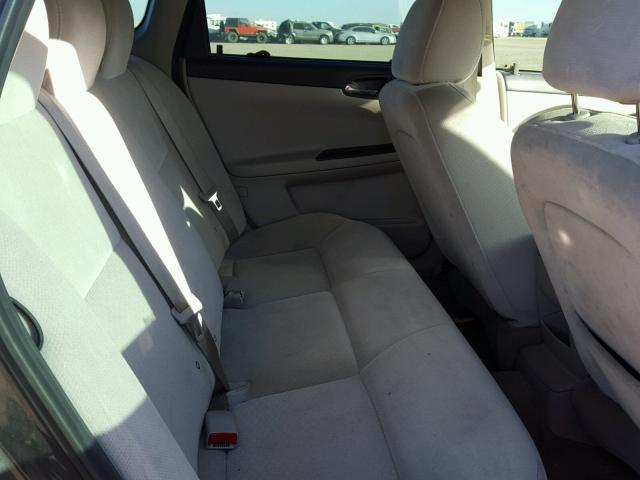 2G1WF5EK5B1226244 - 2011 CHEVROLET IMPALA LS GRAY photo 6
