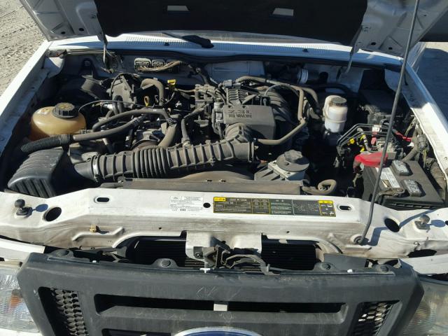 1FTKR1AD9BPA64506 - 2011 FORD RANGER WHITE photo 7