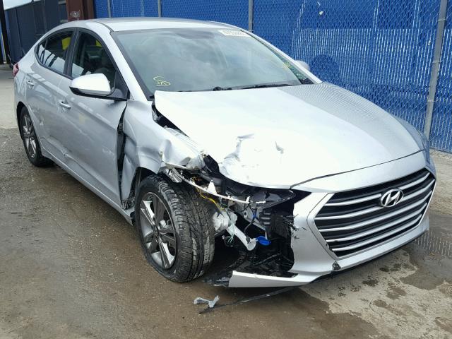 5NPD84LF9HH141794 - 2017 HYUNDAI ELANTRA SE SILVER photo 1