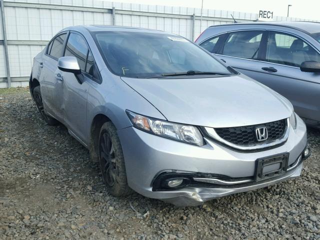 19XFB2F9XDE217025 - 2013 HONDA CIVIC EXL 银色 照片 1