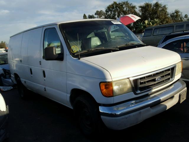 1FTRE14W63HB07721 - 2003 FORD ECONOLINE WHITE photo 1