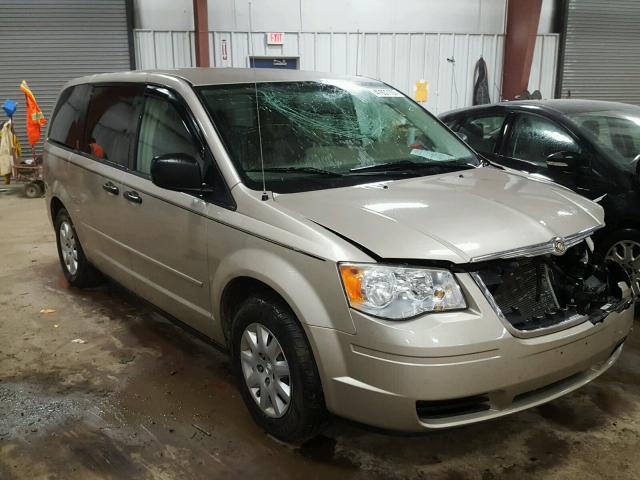 2A8HR44H28R743625 - 2008 CHRYSLER TOWN & COU TAN photo 1