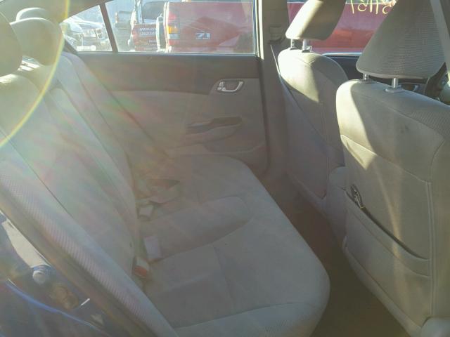 19XFB2F87CE001252 - 2012 HONDA CIVIC EX Mavi foto 6