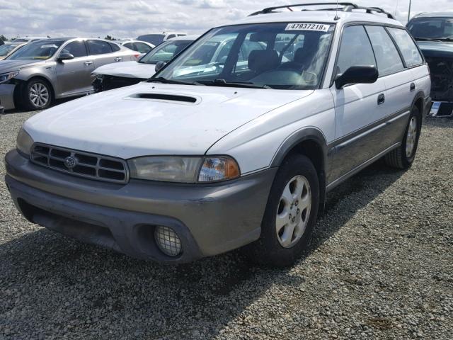 4S3BG6859W6617491 - 1998 SUBARU LEGACY 30T WHITE photo 2